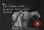 Image of early paths roads and wagon routes west in United States United States USA, 1929, second 61 stock footage video 65675031469