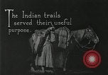 Image of early paths roads and wagon routes west in United States United States USA, 1929, second 62 stock footage video 65675031469