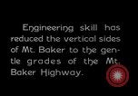 Image of Mount Baker Highway Washington State United States USA, 1929, second 4 stock footage video 65675031474