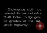 Image of Mount Baker Highway Washington State United States USA, 1929, second 6 stock footage video 65675031474