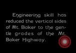 Image of Mount Baker Highway Washington State United States USA, 1929, second 7 stock footage video 65675031474