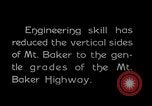 Image of Mount Baker Highway Washington State United States USA, 1929, second 9 stock footage video 65675031474