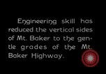 Image of Mount Baker Highway Washington State United States USA, 1929, second 11 stock footage video 65675031474