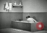 Image of bath facilities United States USA, 1936, second 59 stock footage video 65675031479