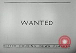 Image of housing facilities United States USA, 1936, second 1 stock footage video 65675031480