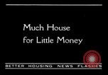 Image of home ownership United States USA, 1936, second 4 stock footage video 65675031481