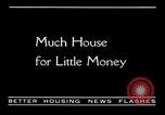 Image of home ownership United States USA, 1936, second 5 stock footage video 65675031481