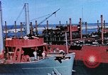Standbild Building Liberty Schiffe Sausalito California USA, 1944, aus Sekunde 60 historischem Filmmaterial Videoclip 65675031500