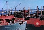 Standbild Building Liberty Schiffe Sausalito California USA, 1944, aus Sekunde 61 historischem Filmmaterial Videoclip 65675031500