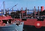 Standbild Building Liberty Schiffe Sausalito California USA, 1944, aus Sekunde 62 historischem Filmmaterial Videoclip 65675031500