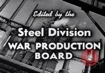 Image fabrication de l'acier United States USA, 1943, de la seconde 17 séquences d'archives historiques vidéo 65675031503