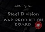 Image fabrication de l'acier United States USA, 1943, de la seconde 22 séquences d'archives historiques vidéo 65675031503