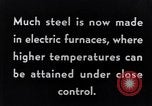 Image of Steelmaking with Electric Furnace United States USA, 1943, second 3 stock footage video 65675031506