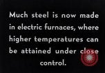 Image of Steelmaking with Electric Furnace United States USA, 1943, second 4 stock footage video 65675031506