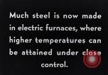 Image of Steelmaking with Electric Furnace United States USA, 1943, second 5 stock footage video 65675031506