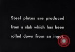 Image La fabrication de plaques d'acier United States USA, 1943, de la seconde 3 séquences d'archives historiques vidéo 65675031509