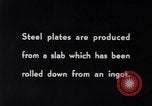 Image La fabrication de plaques d'acier United States USA, 1943, de la seconde 4 séquences d'archives historiques vidéo 65675031509