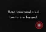 Standbild Bildung von Stahlträgern United States USA, 1943, aus Sekunde 3 historischem Filmmaterial Videoclip 65675031512