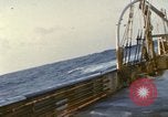 Immagine di Sondaggio oceaniche nave in mare grosso Oceano Pacifico, 1963, secondo 19 filmato di repertorio 65675031521