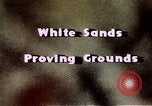 Immagine di White Sands National Monument Alamogordo New Mexico USA, 1945, secondo 13 filmato di repertorio 65675031541