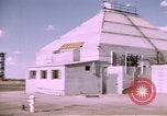 Standbild V-2 Rakete Alamogordo New Mexico USA, 1945, aus Sekunde 8 historischem Filmmaterial Videoclip 65675031545