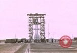 Standbild V-2 Rakete Alamogordo New Mexico USA, 1945, aus Sekunde 17 historischem Filmmaterial Videoclip 65675031545