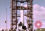 Standbild V-2 Rakete Alamogordo New Mexico USA, 1945, aus Sekunde 24 historischem Filmmaterial Videoclip 65675031545