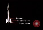 Standbild V-2 Rakete Alamogordo New Mexico USA, 1945, aus Sekunde 36 historischem Filmmaterial Videoclip 65675031545
