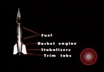 Standbild V-2 Rakete Alamogordo New Mexico USA, 1945, aus Sekunde 41 historischem Filmmaterial Videoclip 65675031545