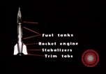 Standbild V-2 Rakete Alamogordo New Mexico USA, 1945, aus Sekunde 44 historischem Filmmaterial Videoclip 65675031545
