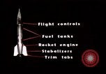 Standbild V-2 Rakete Alamogordo New Mexico USA, 1945, aus Sekunde 48 historischem Filmmaterial Videoclip 65675031545