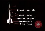 Standbild V-2 Rakete Alamogordo New Mexico USA, 1945, aus Sekunde 49 historischem Filmmaterial Videoclip 65675031545