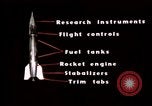 Standbild V-2 Rakete Alamogordo New Mexico USA, 1945, aus Sekunde 54 historischem Filmmaterial Videoclip 65675031545