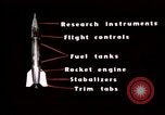 Standbild V-2 Rakete Alamogordo New Mexico USA, 1945, aus Sekunde 55 historischem Filmmaterial Videoclip 65675031545