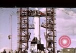 Standbild V-2 Rakete Alamogordo New Mexico USA, 1945, aus Sekunde 56 historischem Filmmaterial Videoclip 65675031545