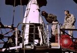 Standbild V-2 Rakete Alamogordo New Mexico USA, 1945, aus Sekunde 61 historischem Filmmaterial Videoclip 65675031545