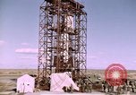 Standbild V-2 Rakete Alamogordo New Mexico USA, 1945, aus Sekunde 23 historischem Filmmaterial Videoclip 65675031546