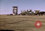 Standbild V-2 Rakete Alamogordo New Mexico USA, 1945, aus Sekunde 25 historischem Filmmaterial Videoclip 65675031546