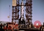 Standbild V-2 Rakete Alamogordo New Mexico USA, 1945, aus Sekunde 40 historischem Filmmaterial Videoclip 65675031546