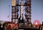 Standbild V-2 Rakete Alamogordo New Mexico USA, 1945, aus Sekunde 41 historischem Filmmaterial Videoclip 65675031546