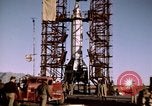 Standbild V-2 Rakete Alamogordo New Mexico USA, 1945, aus Sekunde 42 historischem Filmmaterial Videoclip 65675031546