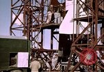 Standbild V-2 Rakete Alamogordo New Mexico USA, 1945, aus Sekunde 53 historischem Filmmaterial Videoclip 65675031546