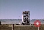 Standbild V-2 Rakete Alamogordo New Mexico USA, 1945, aus Sekunde 32 historischem Filmmaterial Videoclip 65675031547