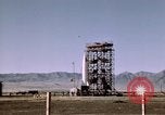 Standbild V-2 Rakete Alamogordo New Mexico USA, 1945, aus Sekunde 36 historischem Filmmaterial Videoclip 65675031547