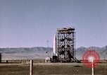 Standbild V-2 Rakete Alamogordo New Mexico USA, 1945, aus Sekunde 39 historischem Filmmaterial Videoclip 65675031547
