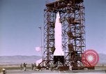 Standbild V-2 Rakete Alamogordo New Mexico USA, 1945, aus Sekunde 45 historischem Filmmaterial Videoclip 65675031547