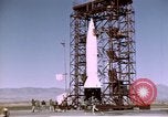 Standbild V-2 Rakete Alamogordo New Mexico USA, 1945, aus Sekunde 46 historischem Filmmaterial Videoclip 65675031547