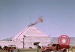 Standbild V-2 Rakete Alamogordo New Mexico USA, 1945, aus Sekunde 6 historischem Filmmaterial Videoclip 65675031548