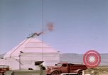 Standbild V-2 Rakete Alamogordo New Mexico USA, 1945, aus Sekunde 7 historischem Filmmaterial Videoclip 65675031548