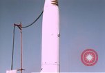 Standbild V-2 Rakete Alamogordo New Mexico USA, 1945, aus Sekunde 21 historischem Filmmaterial Videoclip 65675031548